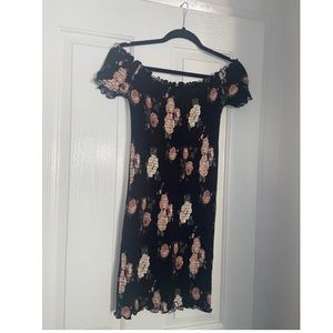 Floral Stretch BodyCon Dress